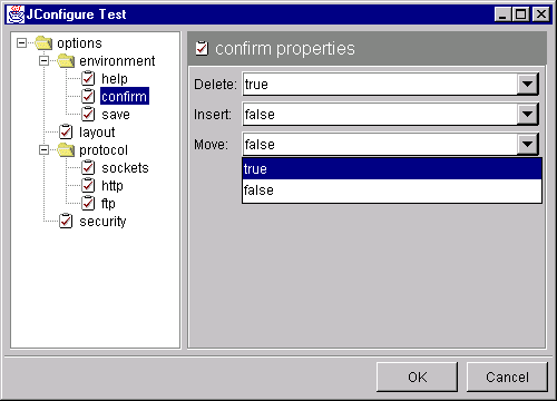 Figure 3: Custom Boolean Fields.