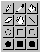 Figure 3.2: Draw toolbar.