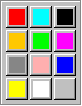 Figure 3.3: Palette toolbar.