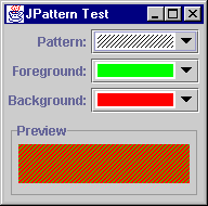 Figure 1: JPattern in compact view.