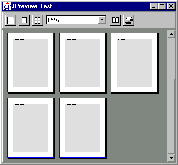 Figure 1: JPreview with blank pages.