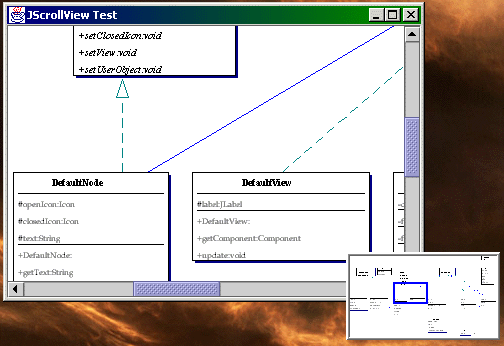 Figure 2: JScrollView Popup.